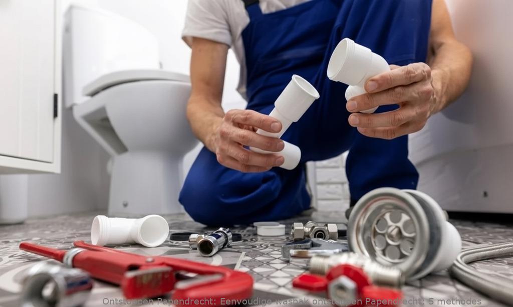 Eenvoudige wasbak ontstoppen Papendrecht: 5 methodes