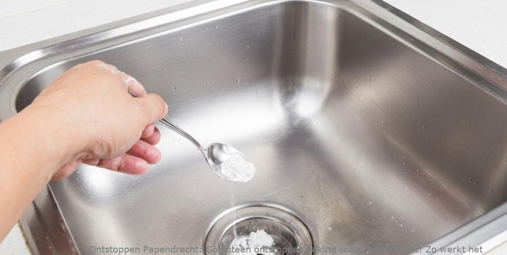 Gootsteen ontstoppen baking soda Papendrecht: Zo werkt het