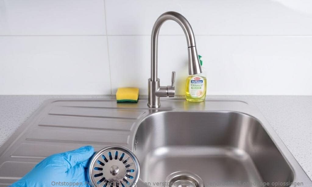 Gootsteen verstopt keuken Papendrecht: 5 goedkope oplossingen