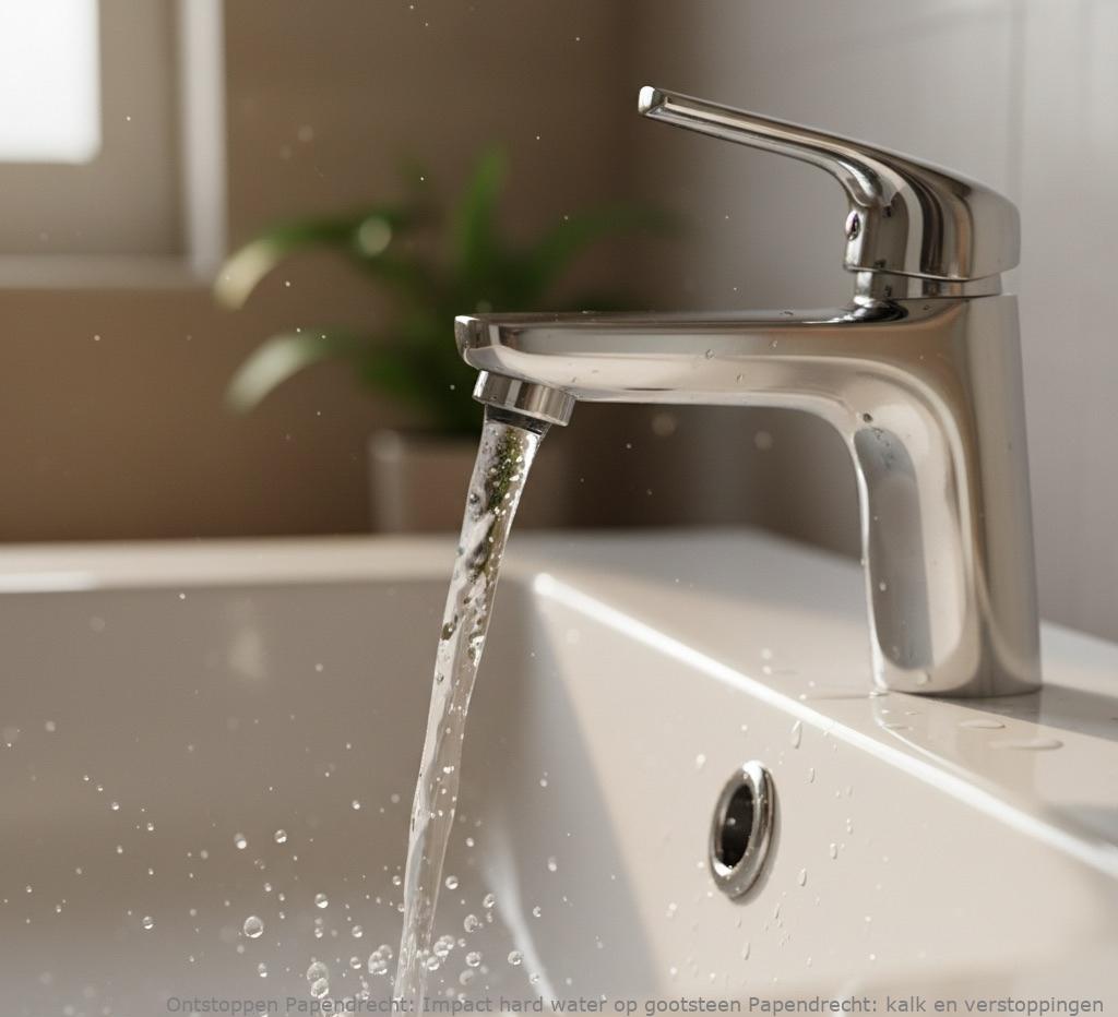 Impact hard water op gootsteen Papendrecht: kalk en verstoppingen