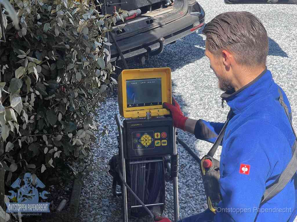 Rioolinspectie met camera in Papendrecht