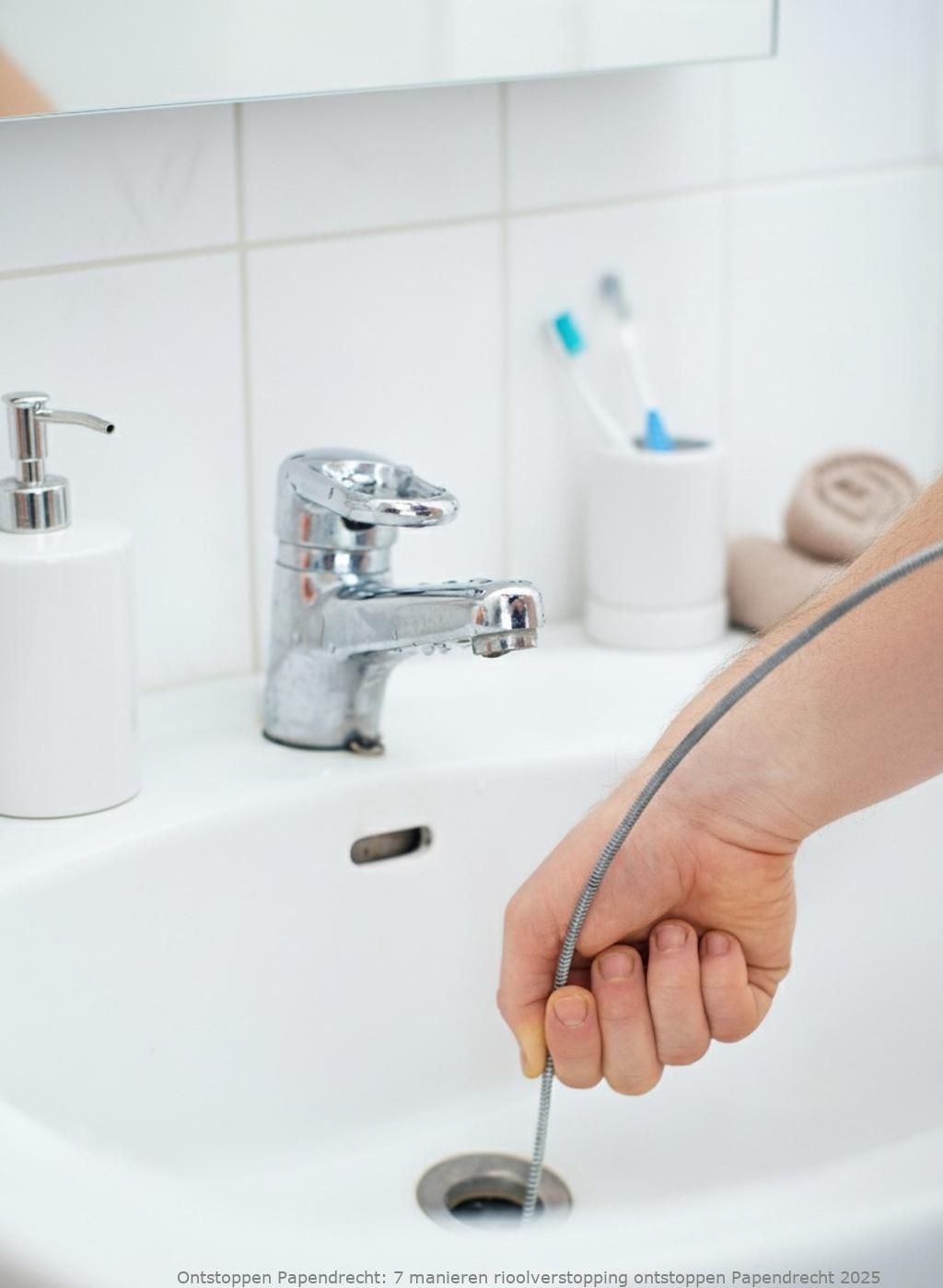 7 manieren rioolverstopping ontstoppen Papendrecht 2025