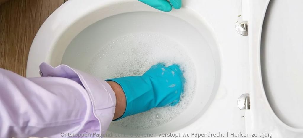 6 tekenen verstopt wc Papendrecht | Herken ze tijdig