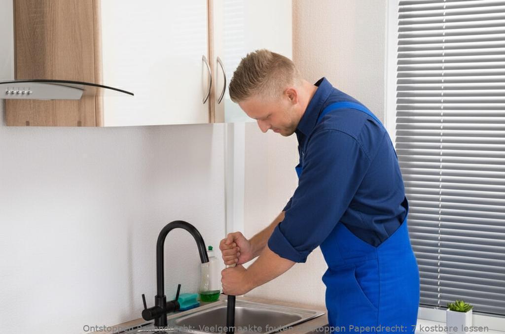 Veelgemaakte fouten ontstoppen Papendrecht: 7 kostbare lessen