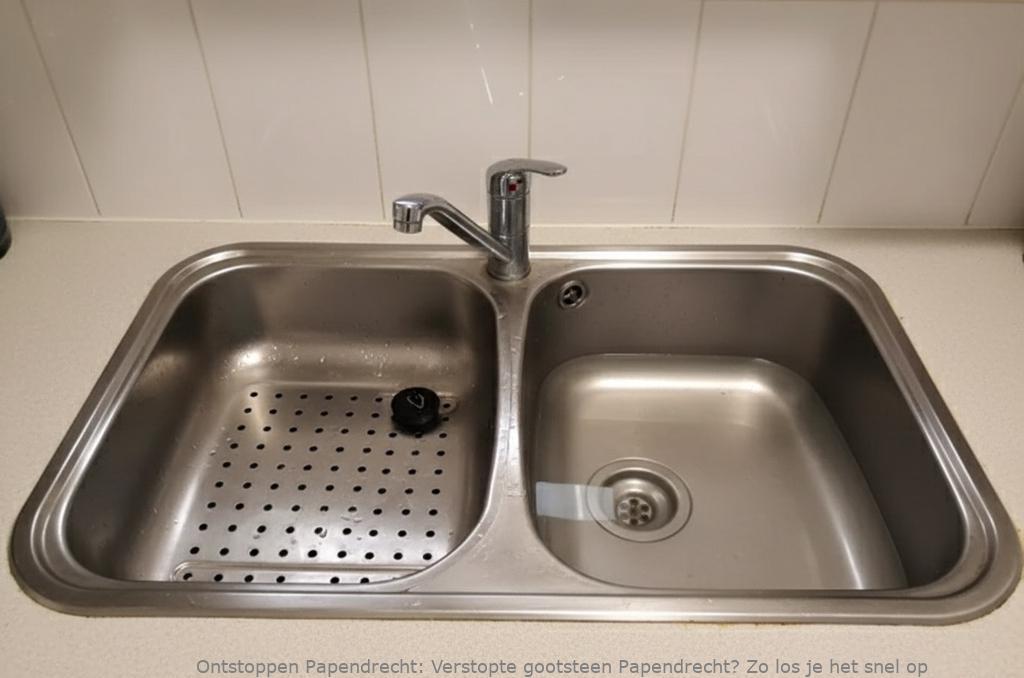 Verstopte gootsteen Papendrecht? Zo los je het snel op