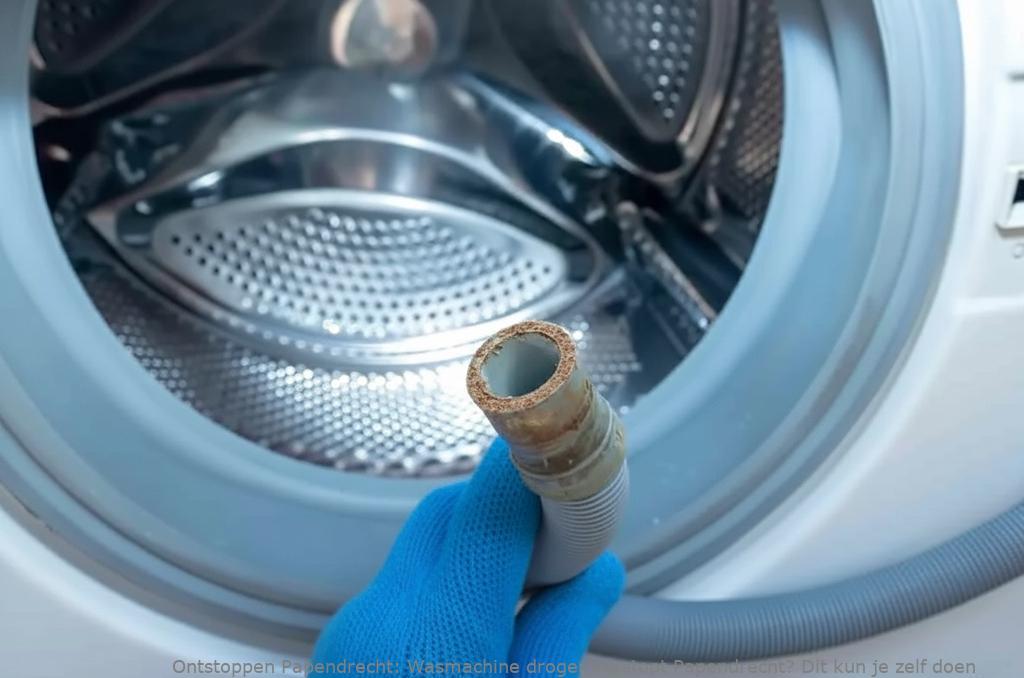 Wasmachine droger verstopt Papendrecht? Dit kun je zelf doen